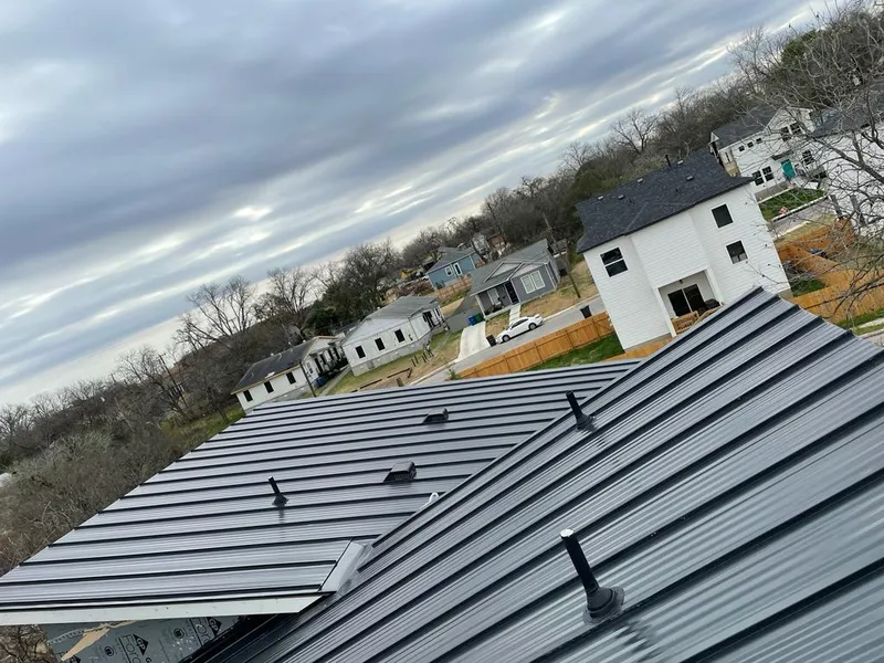 Standing seam metal roof panels with vents for Skylight Repair in Glen Burnie